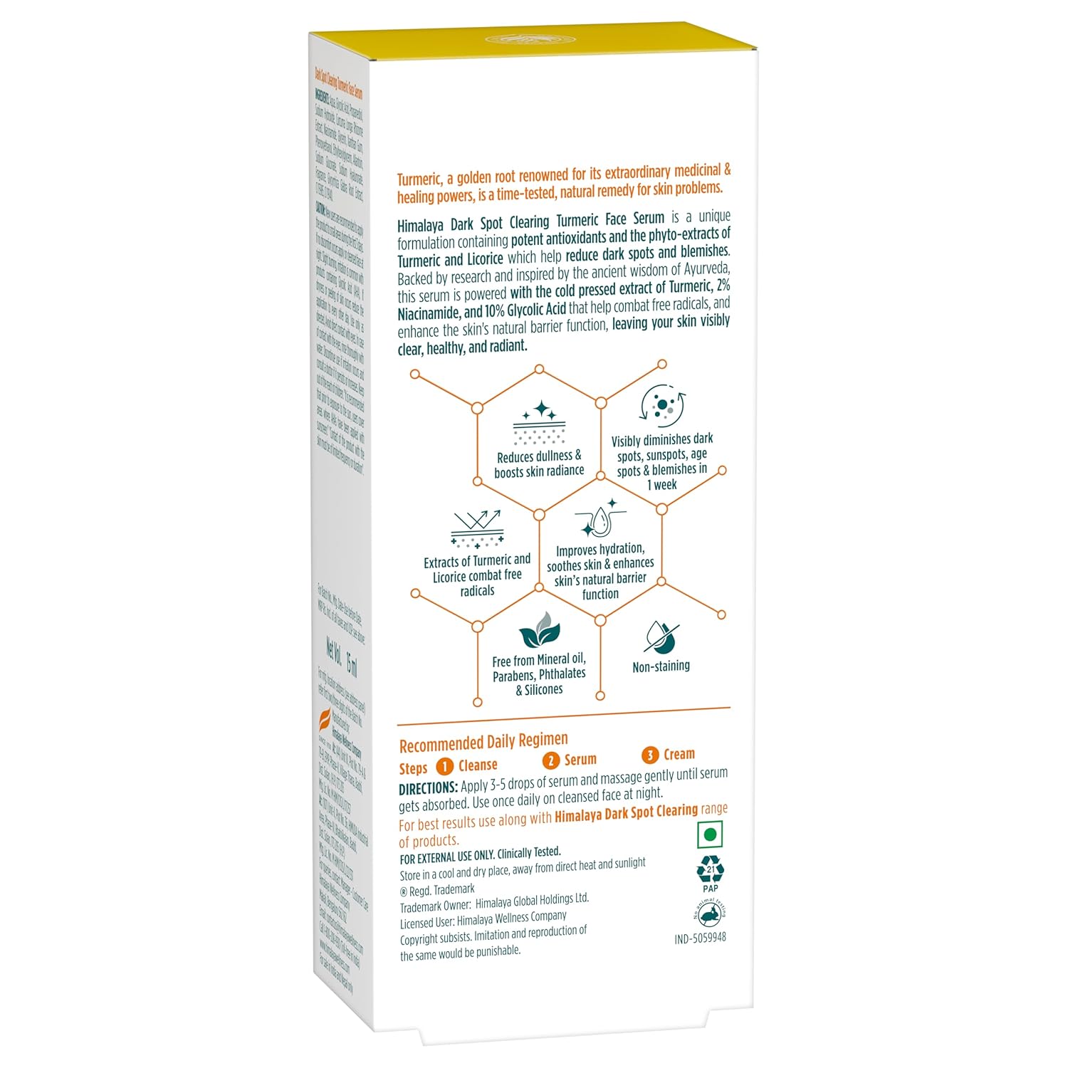 Himalaya Dark Spot Clearing Turmeric Face Serum