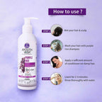 Aimil Ayouthveda Cosmetics Purple Rice Hair Conditioner 200ml