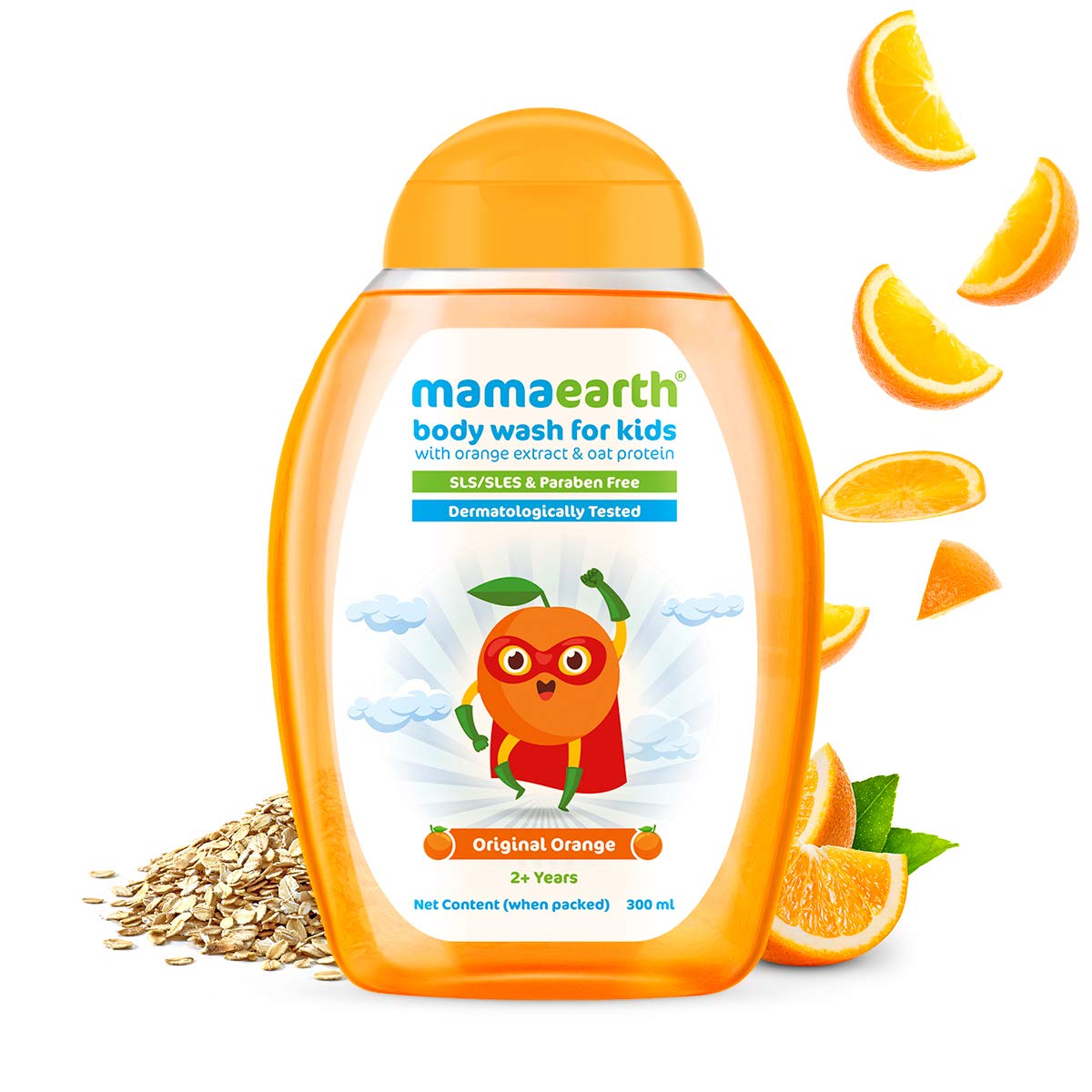 Mamaearth Original Orange Body Wash For Kids 300ml