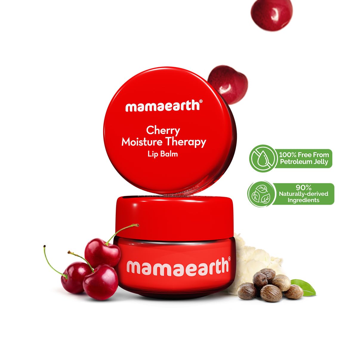 Mamaearth Cherry Moisture Therapy Lip Balm 15g