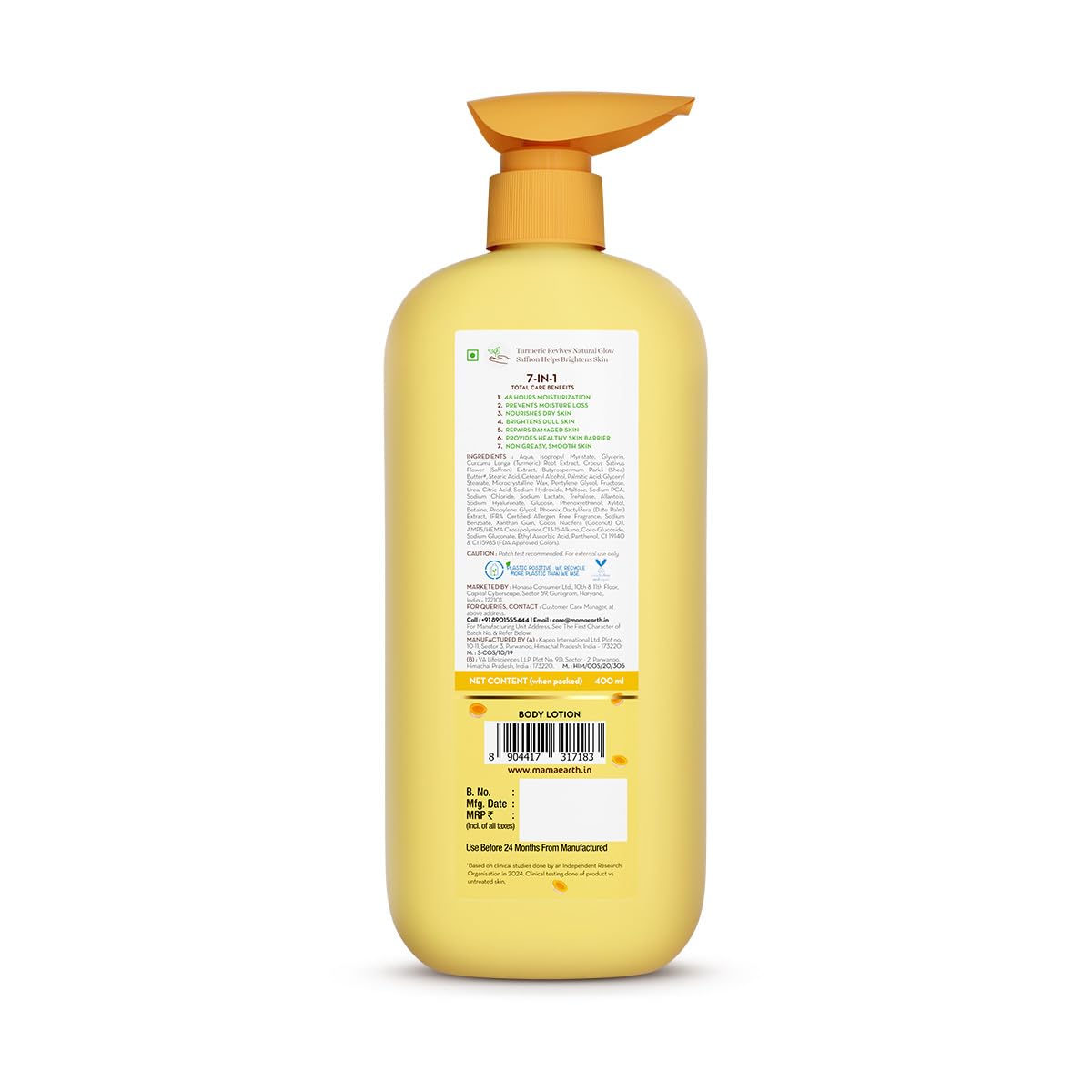 Mamaearth Mamaearth Ubtan Moisturizing Body Lotion
