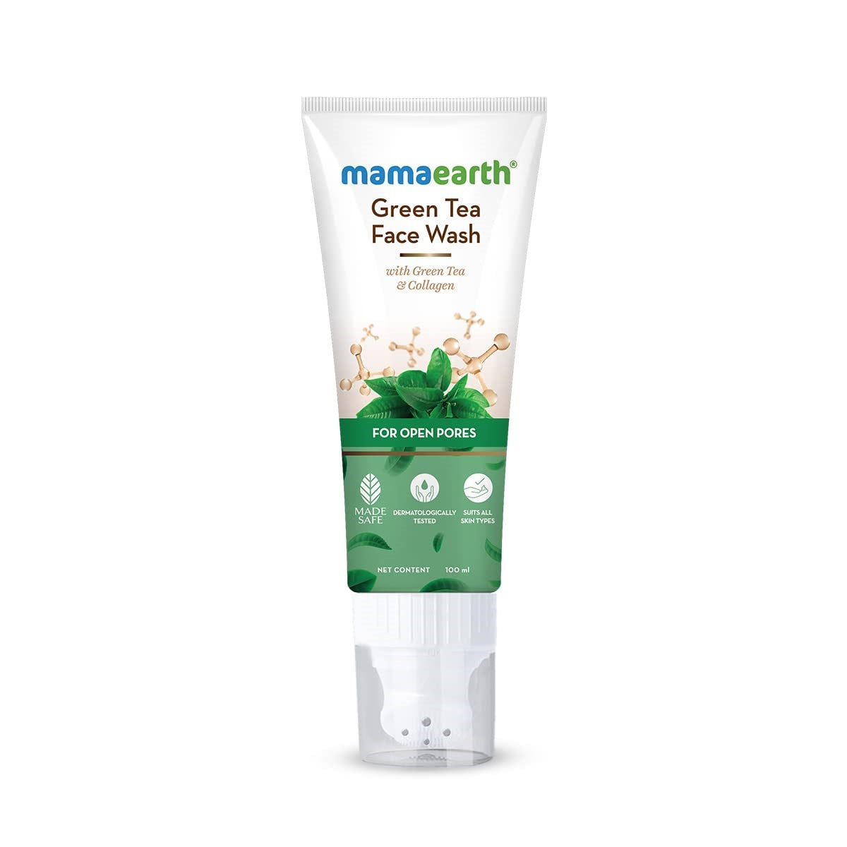 Mamaearth Green Tea Face Wash For Open Pores 100ml