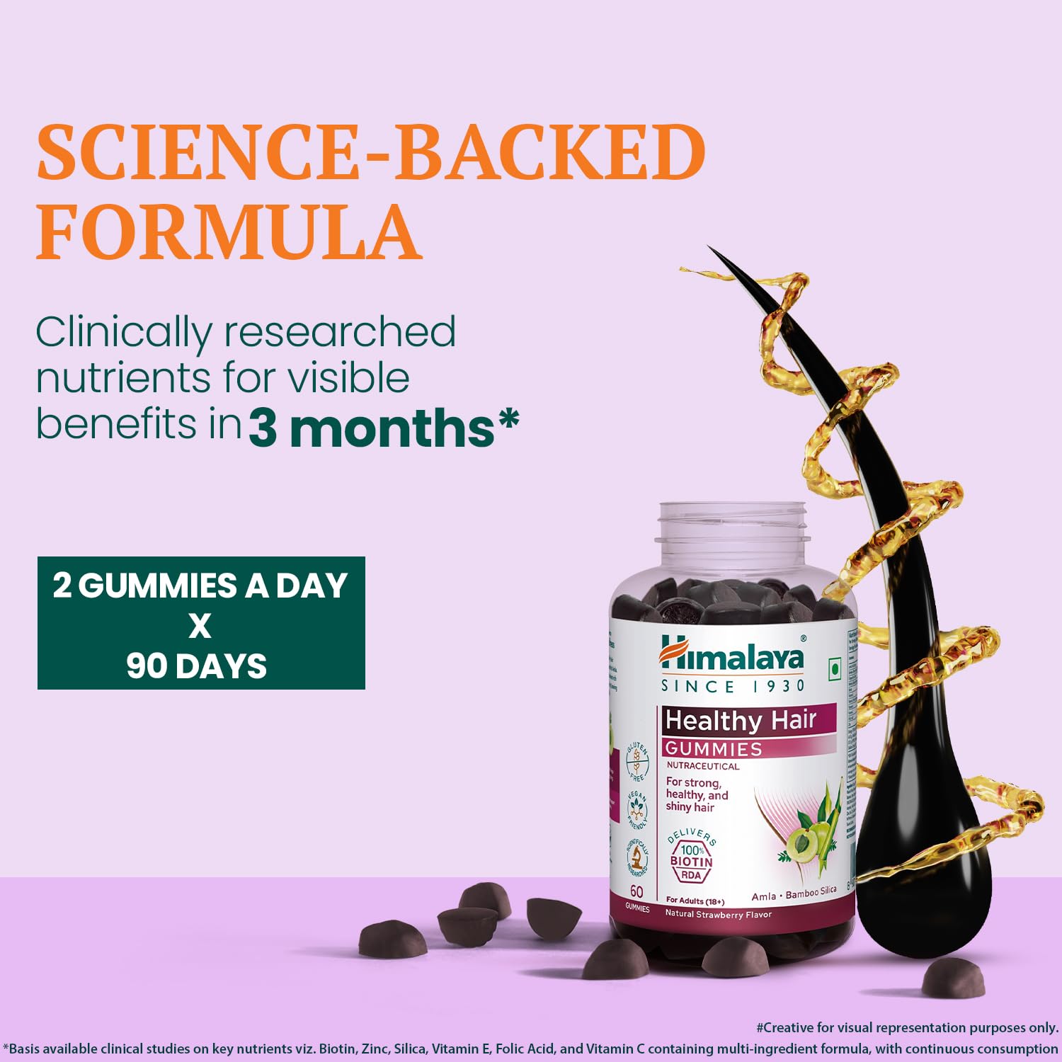 Himalaya Ayurvedic Healthy Hair Gummies