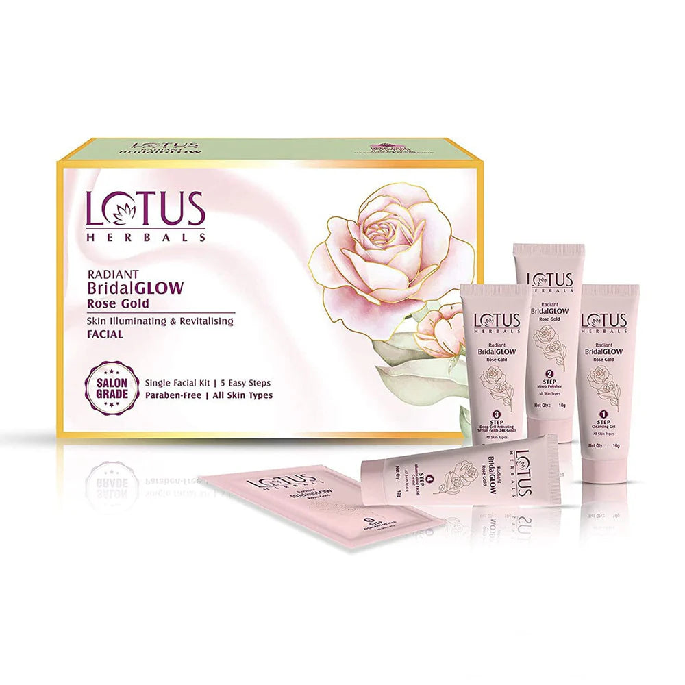 Lotus Herbals Cosmetics Radiant Bridal Glow Facial kit