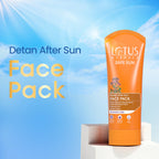 Lotus Herbals Cosmetics Safe Sun DeTAN After Sun Face Pack 100g
