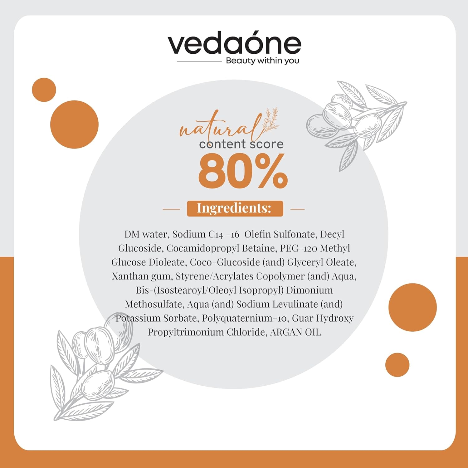 Vedaone Cosmetics Himoist Shampoo 200ml