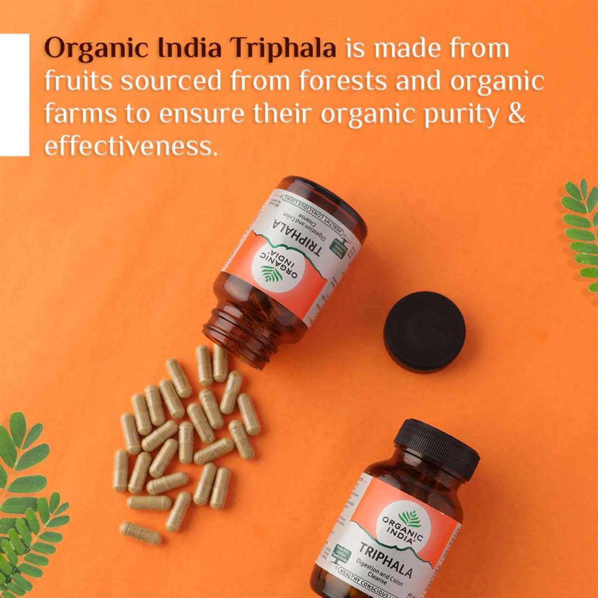 Organic India Triphala Capsule & Powder
