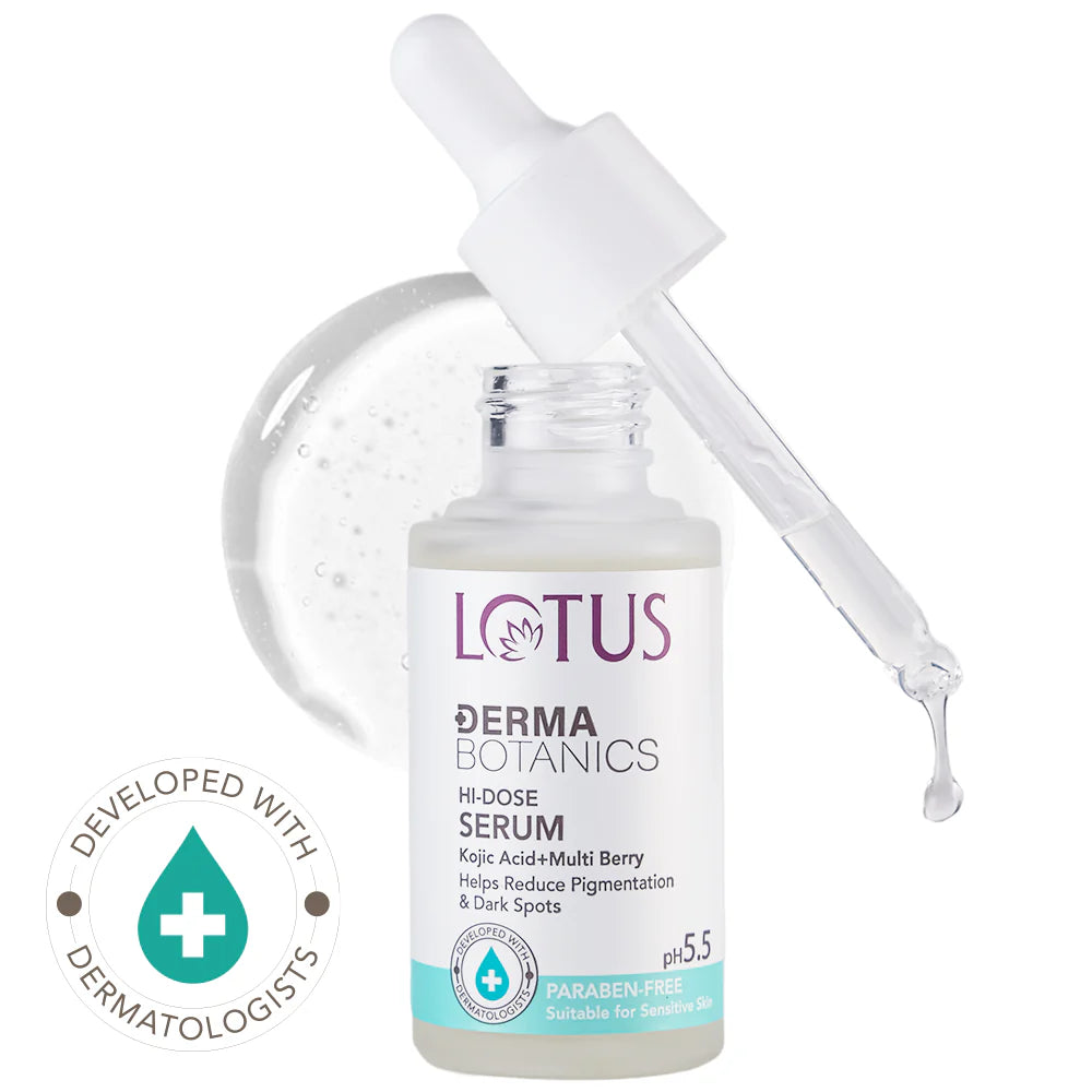Lotus Cosmetics Derma Botanics Kojic Acid + Multi Berry Serum 28ml