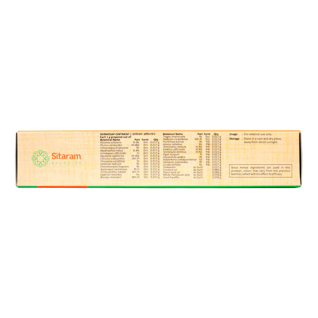 2 X Sitaram Ayurveda Dermosap Ointment 15gm