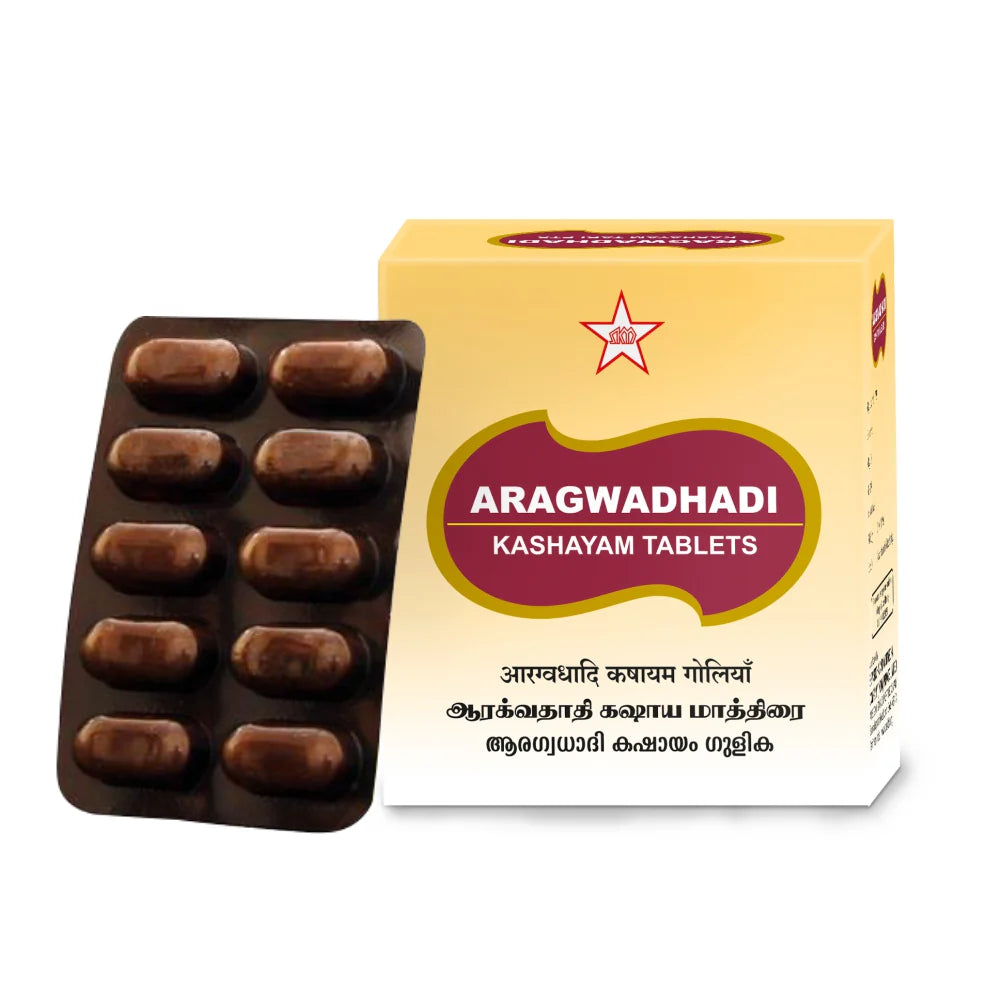 Skm Ayurveda Aragwadhadi Kashaya 100 Tablets