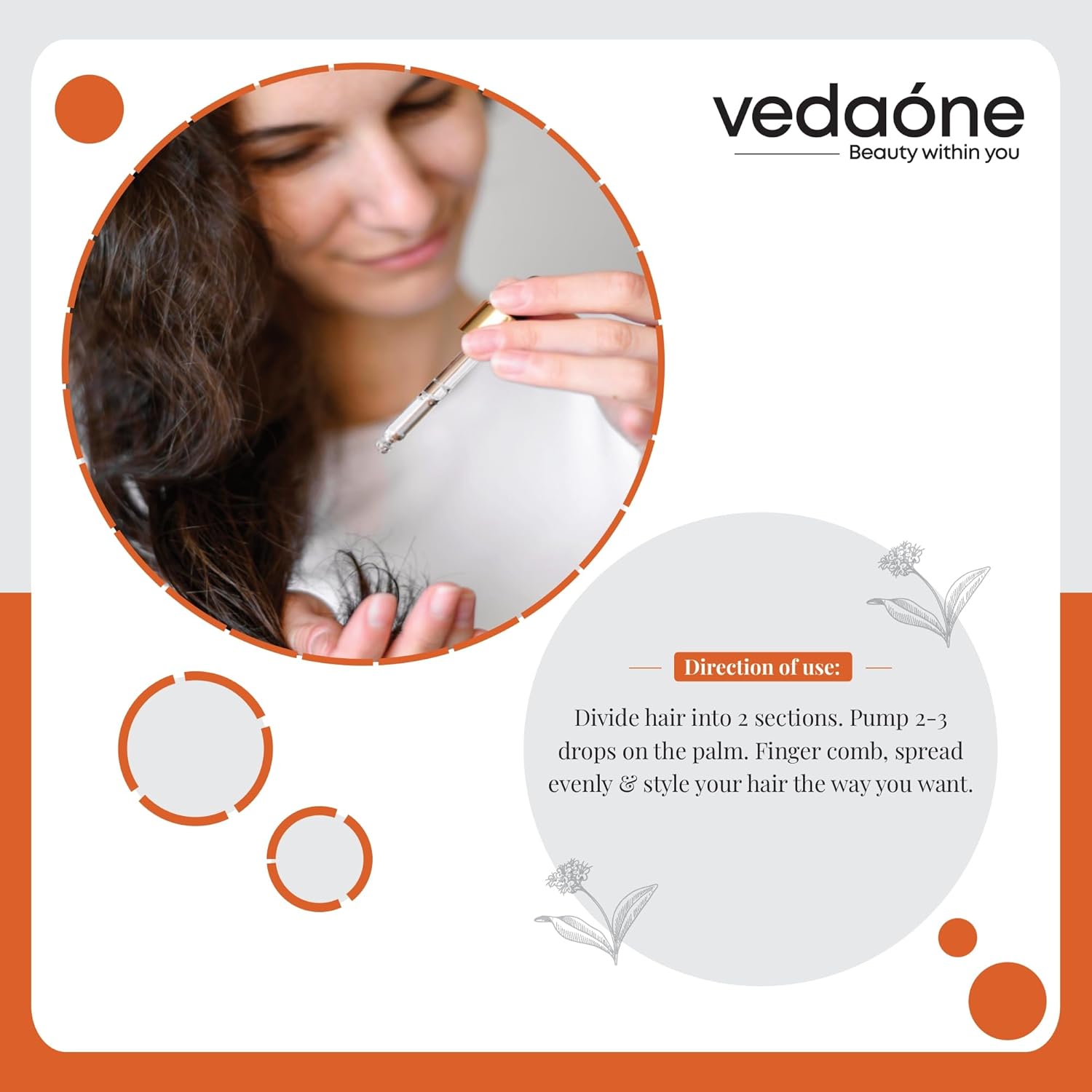 Vedaoñe Cosmetics Kosaa Hair Serum 20ml