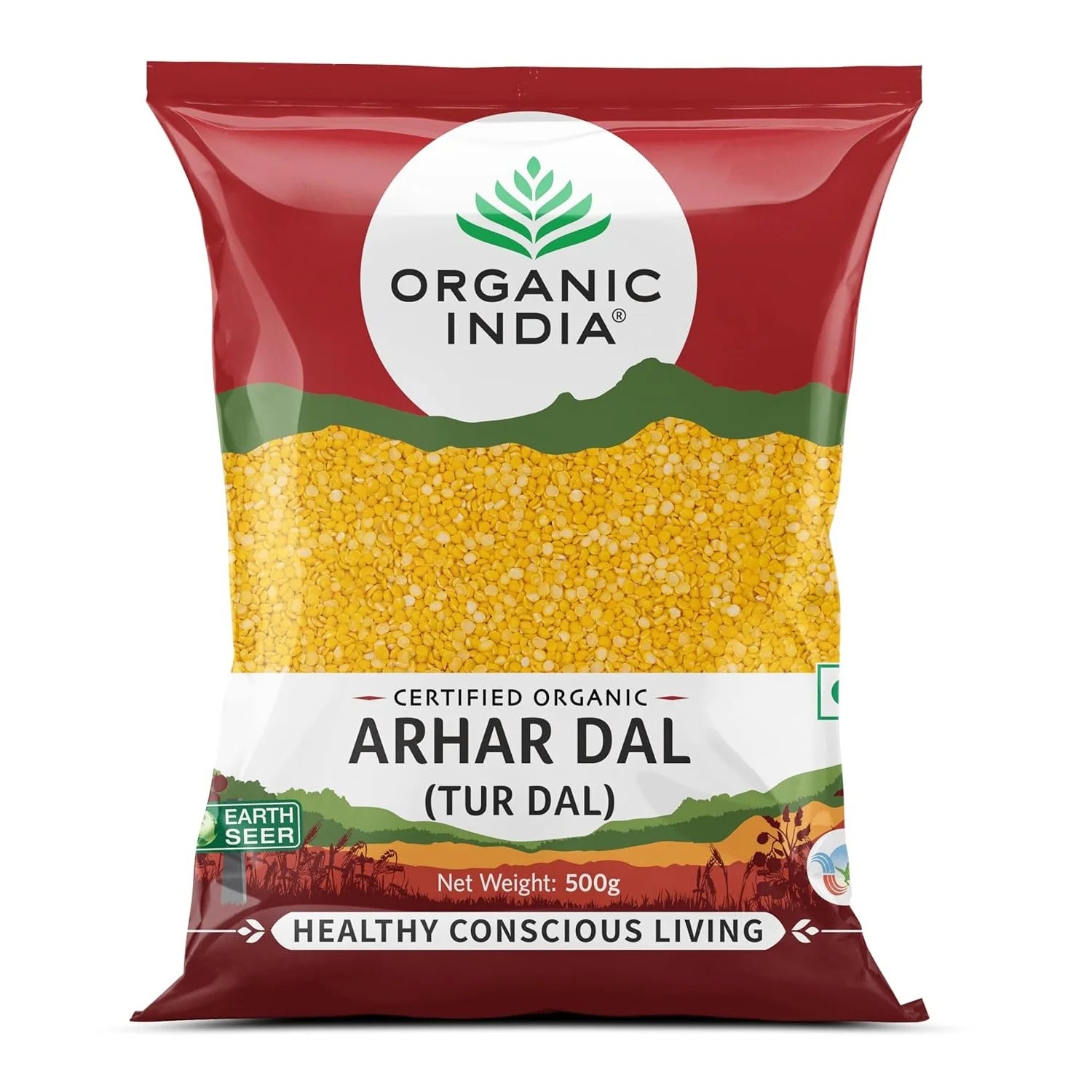 Organic India Arhar Dal (Tur Dal) 1 Kg