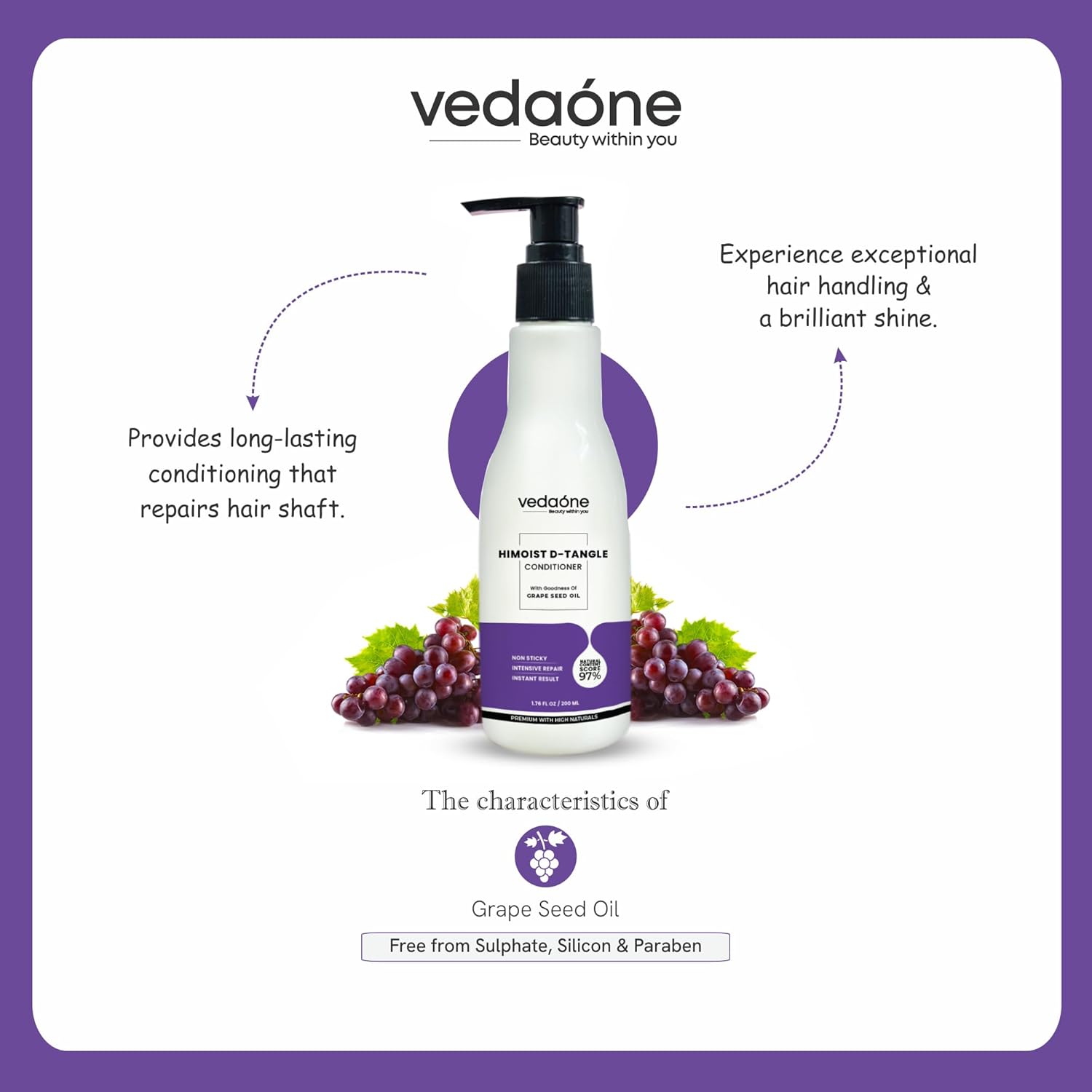 Vedaone Cosmetics Himoist D Tangle Conditioner 200ml