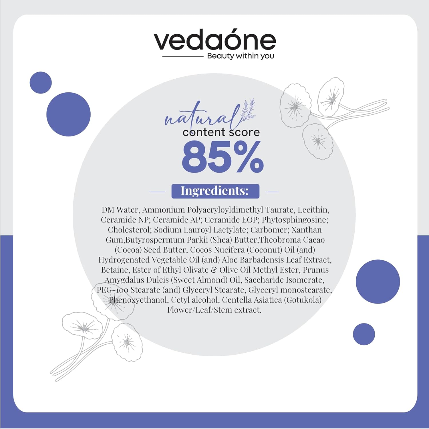 Vedaone Cosmetics Skin Hydrol Cream 50gm