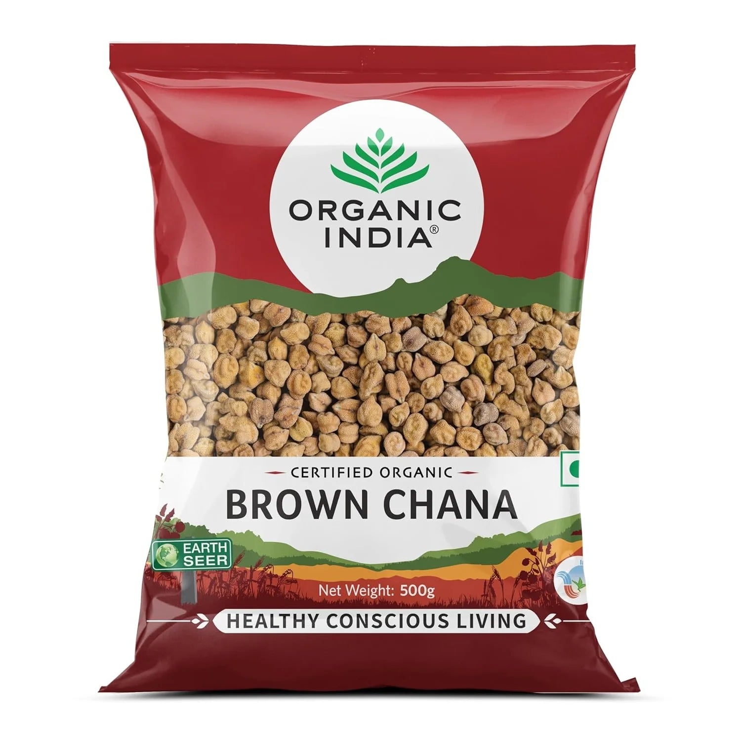 Organic India Organic Brown Chana 500g