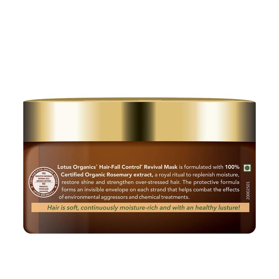 Lotus Organics+ Cosmetics Hair Fall Control Revival Mask 150g