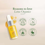 Lotus Organics+ Vit C Glow Face Oil 15ml