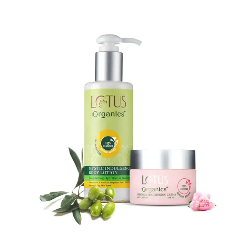 Lotus Organics+ Cosmetics Body Brightening Indulgence Set
