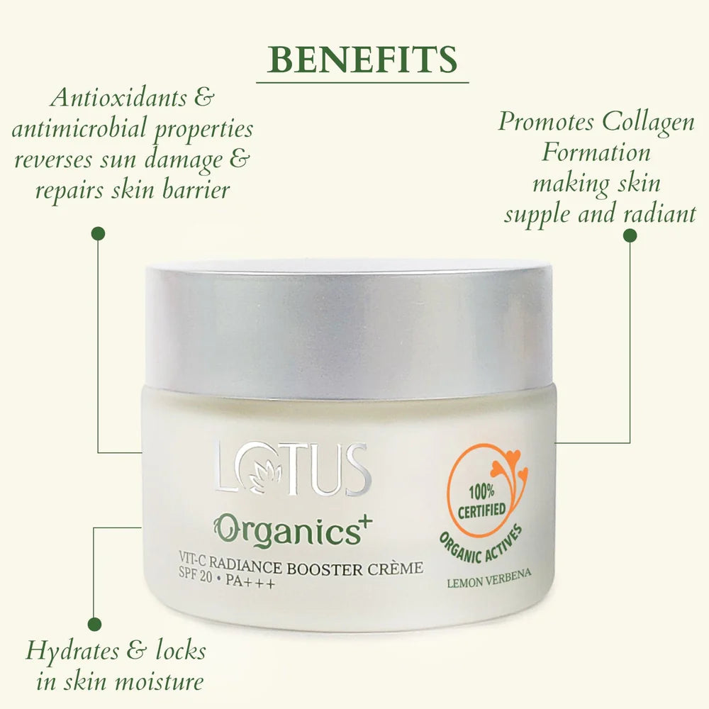 Lotus Organics+ Cosmetics Vit C Fresh Glow Duo