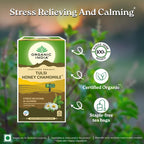 Organic India Tulsi Honey Chamomile Green Tea 25 Teabags