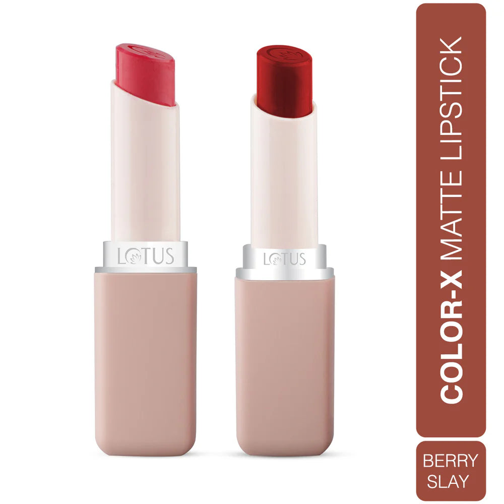Lotus Make Up Cosmetics Color X Matte Lipstick Combo