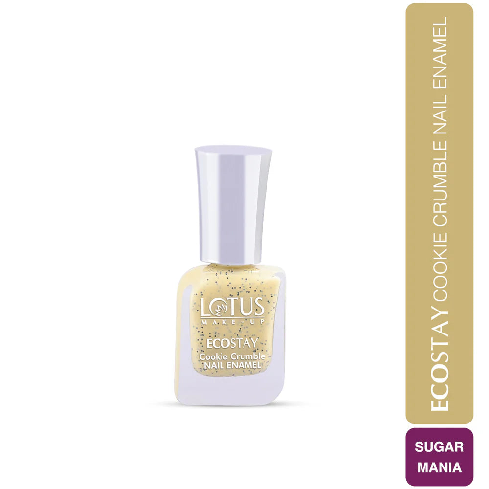 Lotus Makeup Cosmetics Ecostay Cookie Crumble Nail Enamel Chip Resistent 10ml
