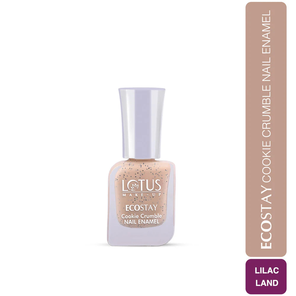 Lotus Makeup Cosmetics Ecostay Cookie Crumble Nail Enamel Chip Resistent 10ml
