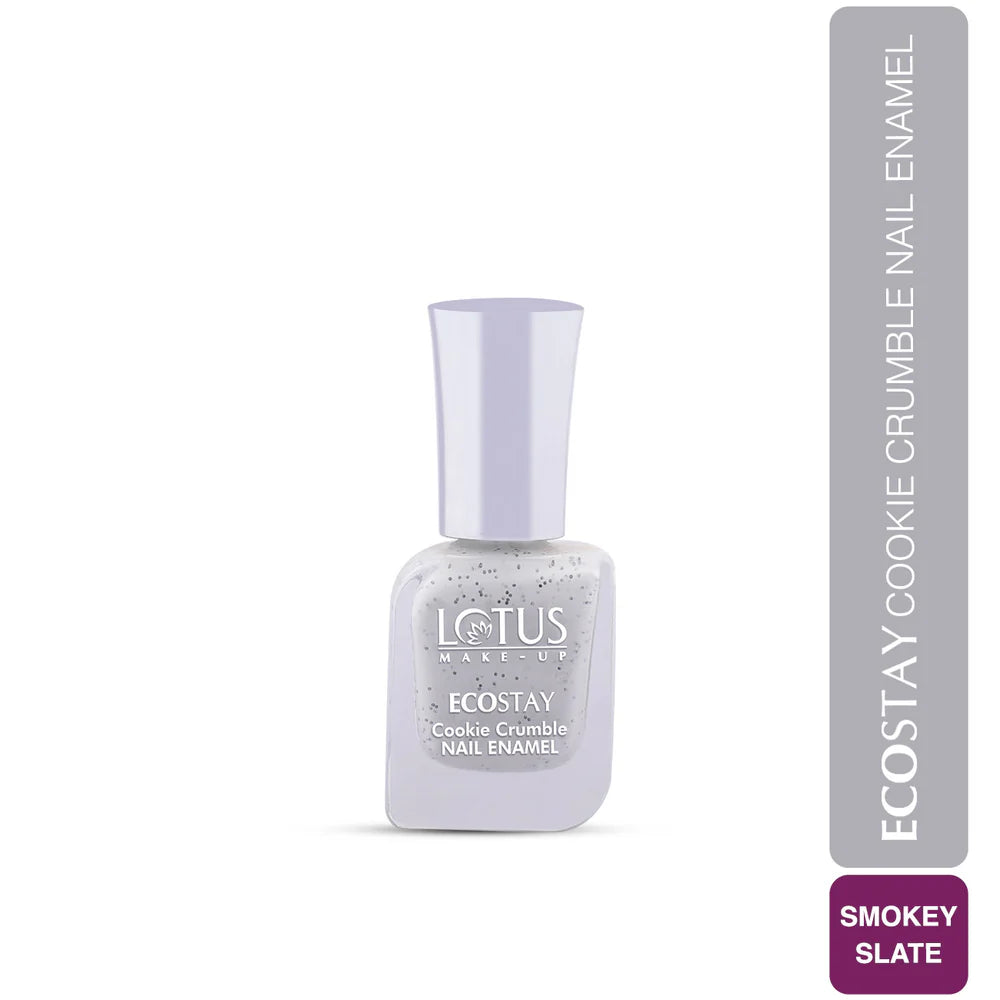Lotus Makeup Cosmetics Ecostay Cookie Crumble Nail Enamel Chip Resistent 10ml