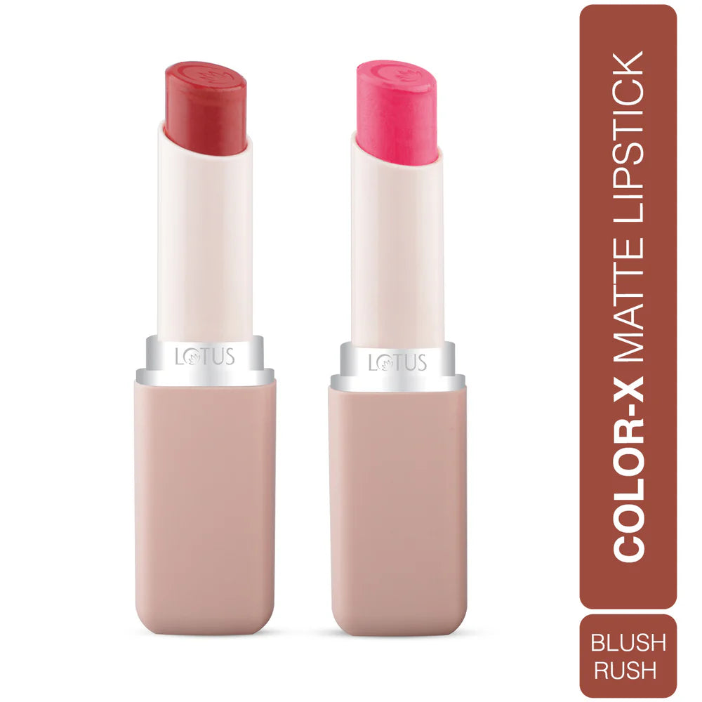 Lotus Make Up Cosmetics Color X Matte Lipstick Combo