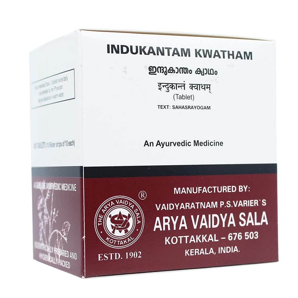 Kottakkal Ayurvedic Indukantam Kwatham 100 Tablets