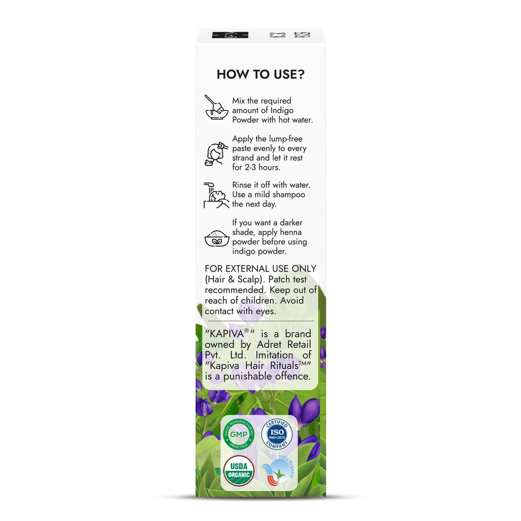 Kapiva Ayurvedic Organic Indigo Powder 100g