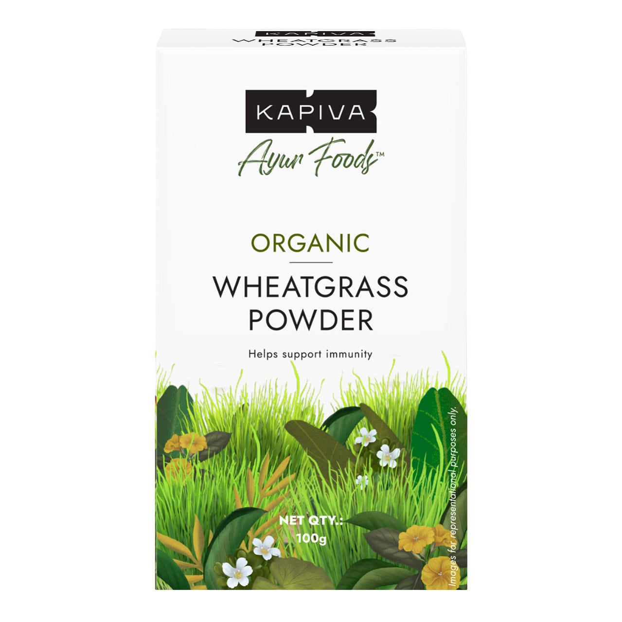 Kapiva Ayurvedic Organic Wheatgrass Powder 100g