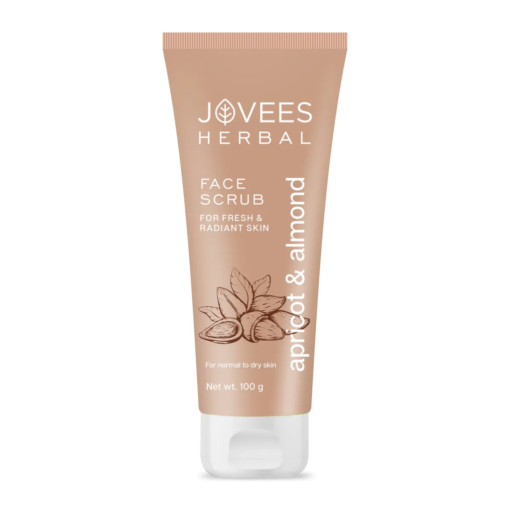 Jovees Herbal Cosmetics Apricot & Almond Face Scrub