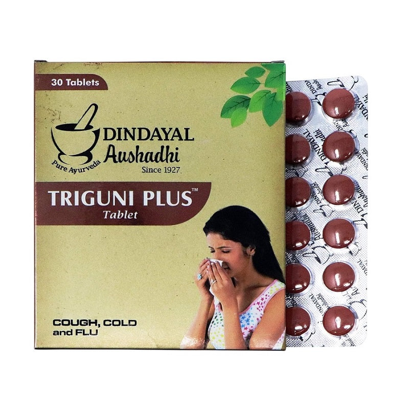 Dindayal Aushadhi Ayurvedic Triguni Plus 30 Tablets