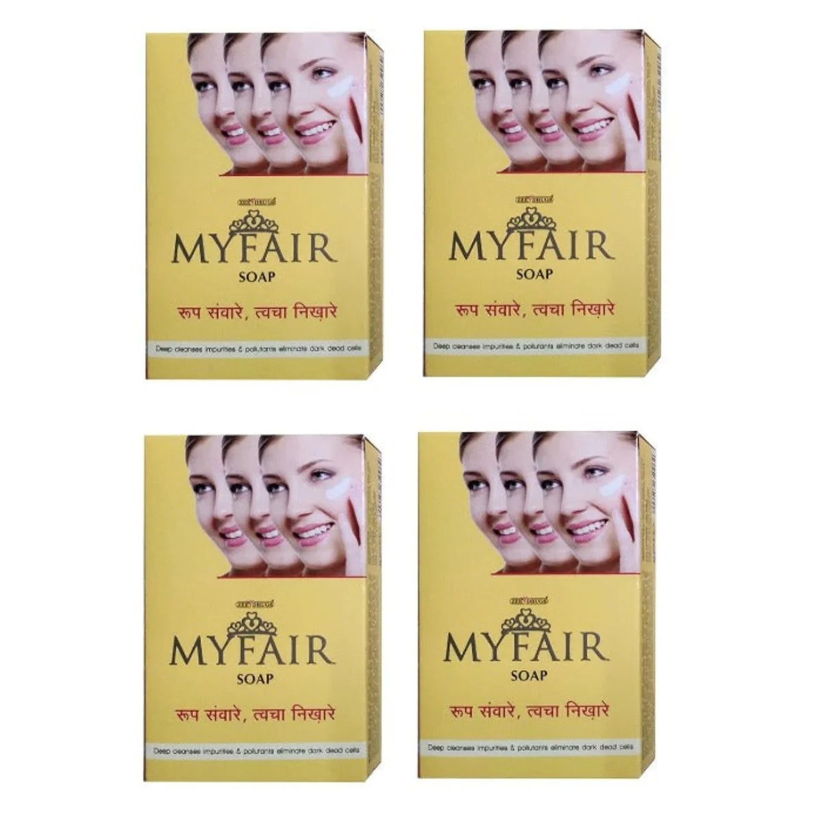 My Fair Face Soap 4 x 75g