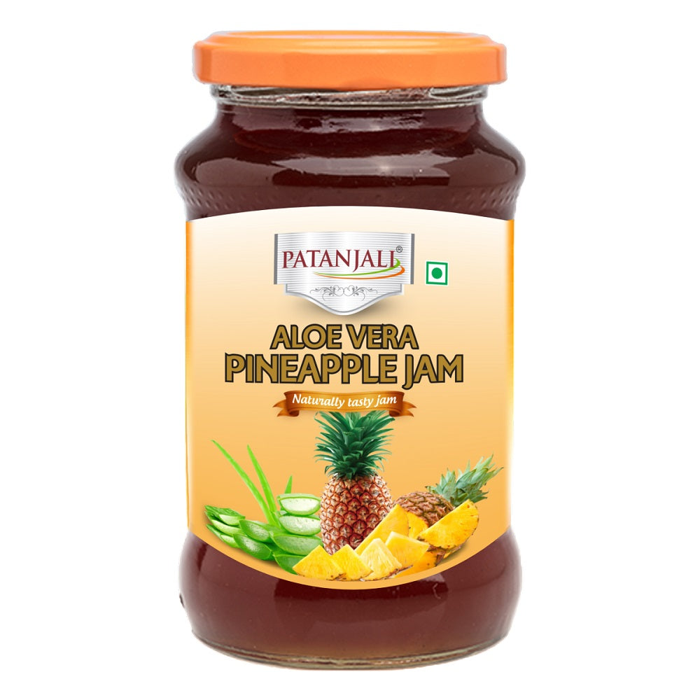 Patanjali Aloevera Pineapple Jam Paste 500g