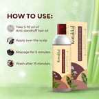 Kottakkal Ayurvedic ayurveda Anti dandruff Hair Oil 150ml