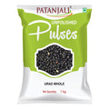 Patanjali Unpolished Pulses Urad Whole Dry Beans