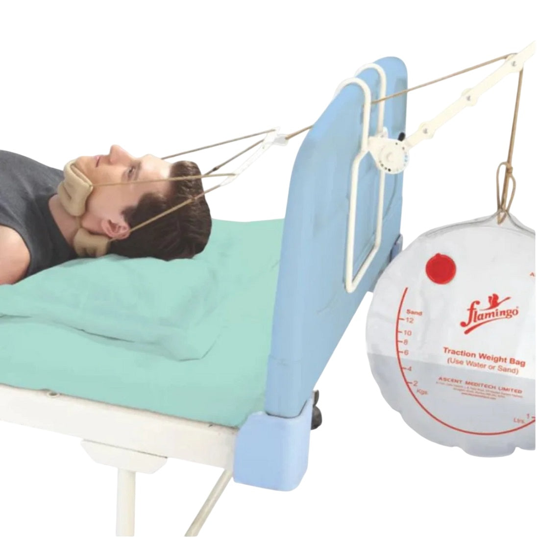 Flamingo Health Orthopaedic Cervical Traction Kit (Sleeping) Universal Code 2198