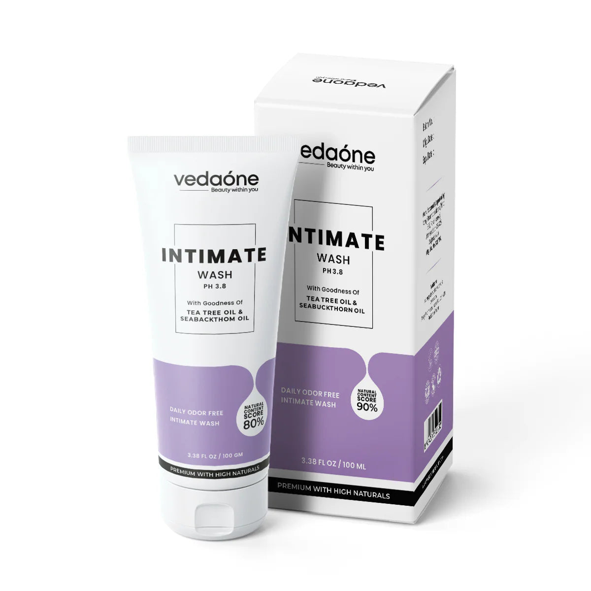 Vedaone Cosmetics Intimate Wash With PH 3.8 100gm