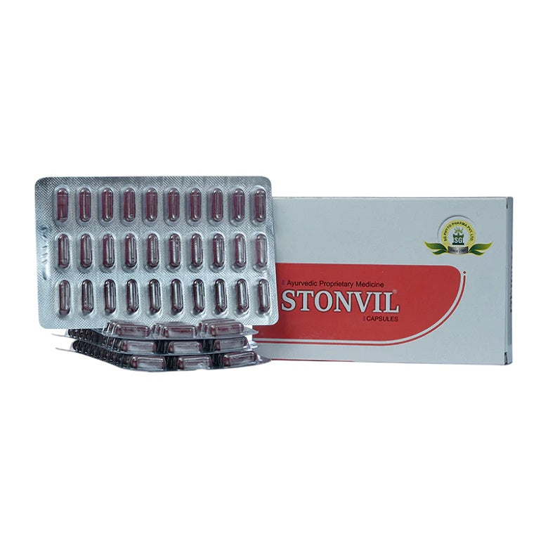 SG Phyto Pharma Ayurvedic Stonvil Capsules & Syrup
