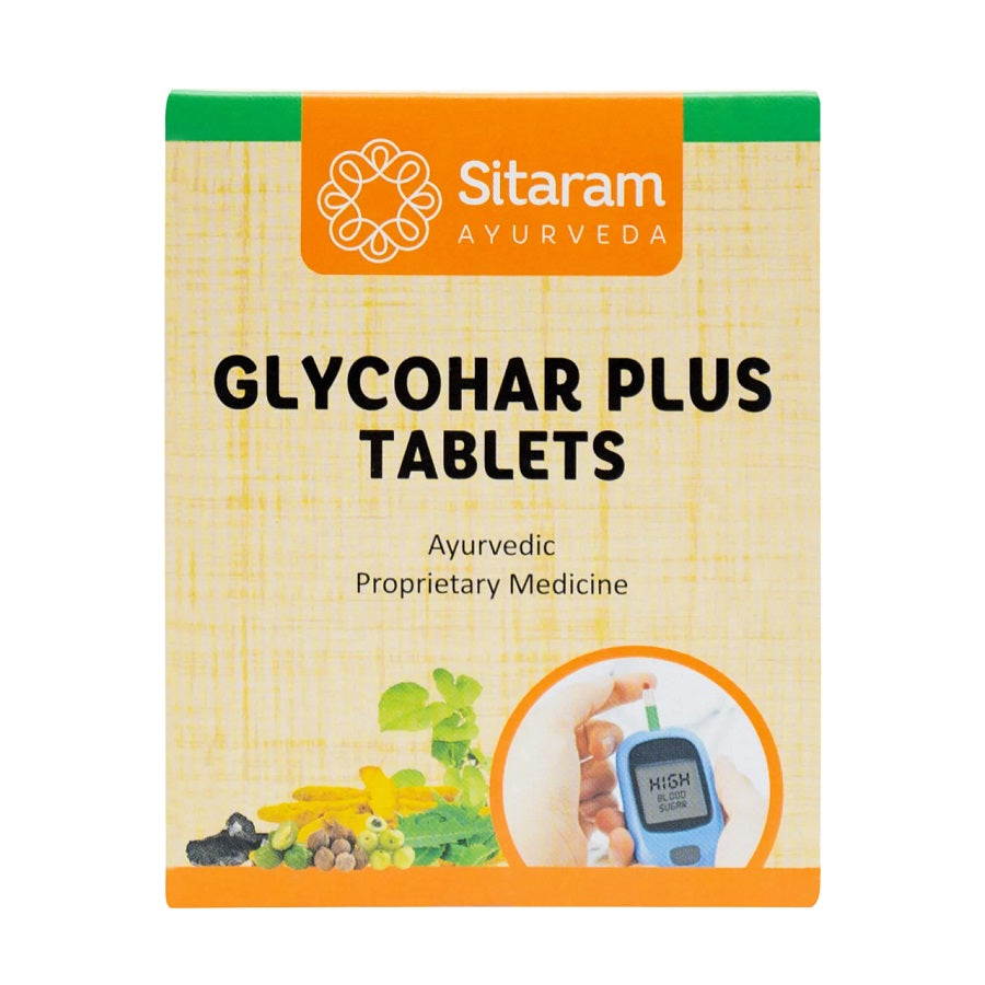 Sitaram Ayurvedic Glycohar Plus 60 TabletS