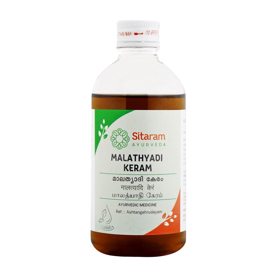 Sitaram Ayurveda Malathyadi Keram Oil 200ml