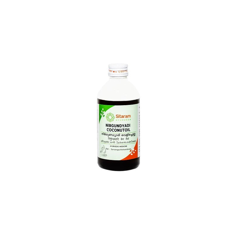 Sitaram Ayurvedic Nirgundyadi Coconut Oil 200ml