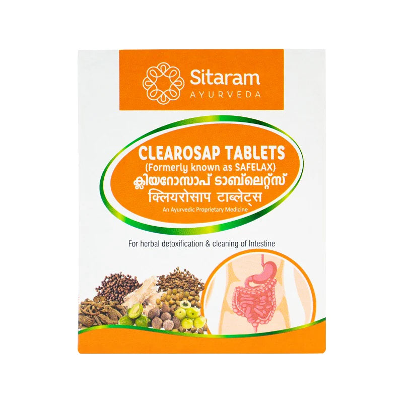 2 X Sitaram Ayurvedic Clearosap 12 Tablets