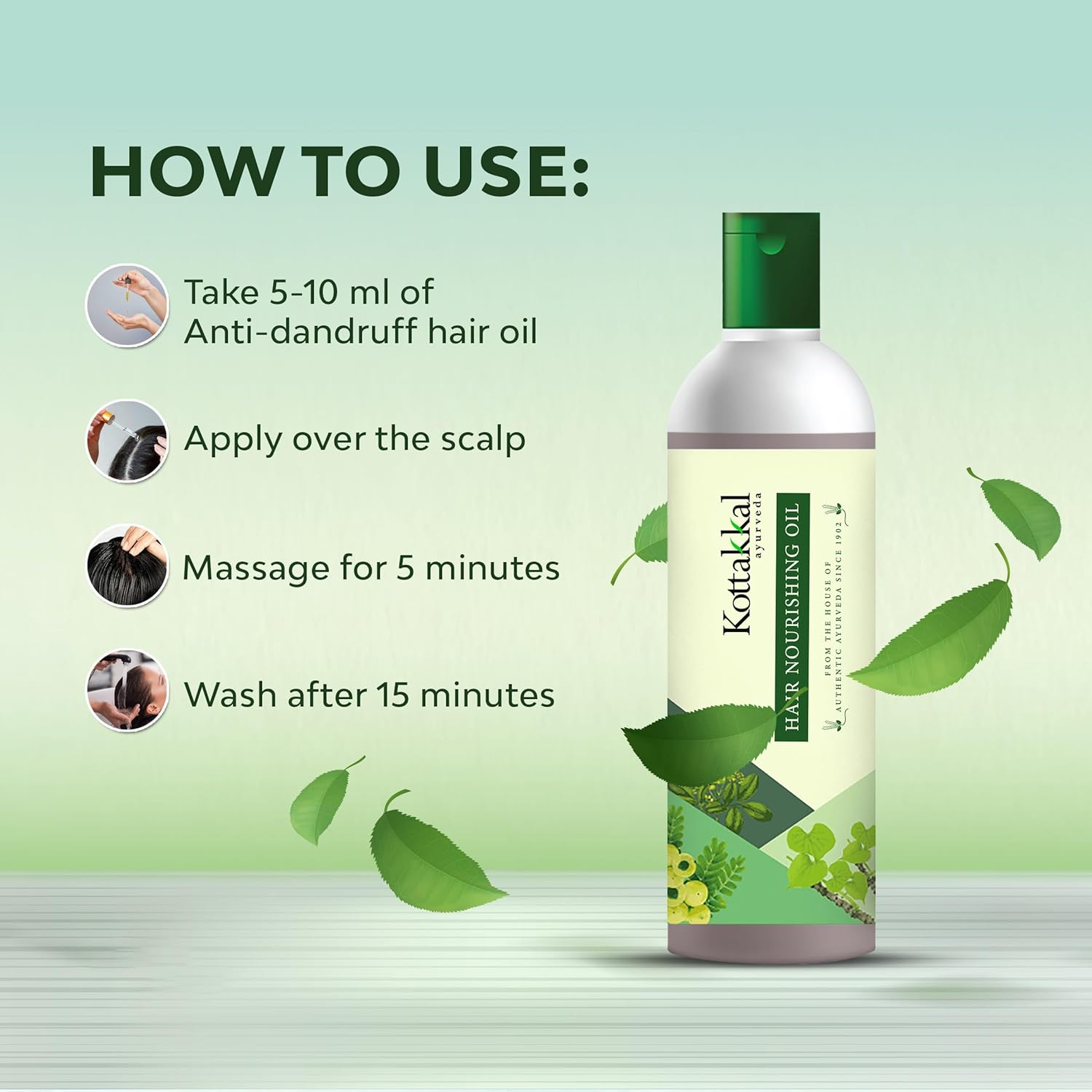 Kottakkal Ayurvedic ayurveda Hair Nourishing Oil 150ml