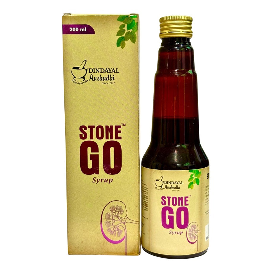 Dindayal Aushadhi Ayurvedic Stonego Tablet & Syrup