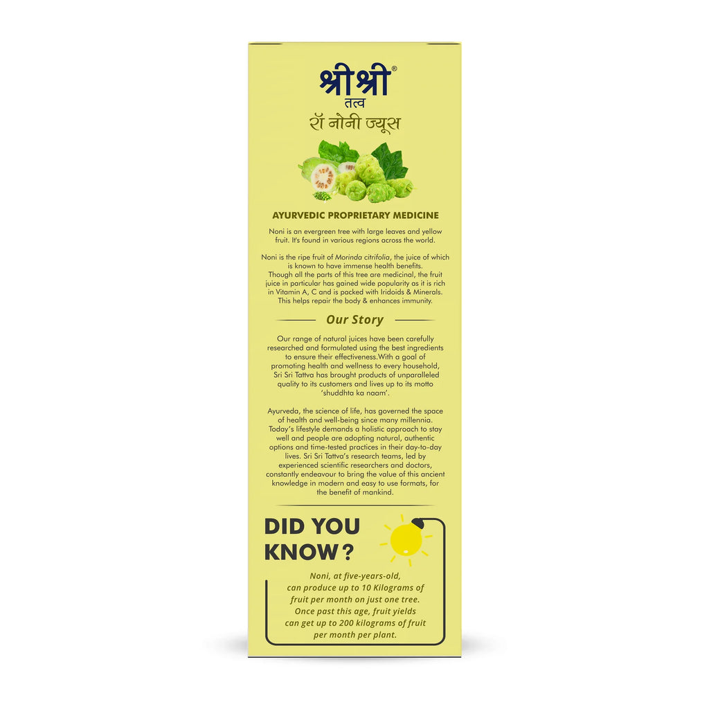 Sri Sri Tattva Ayurvedic Raw Noni Juice 1 Litre