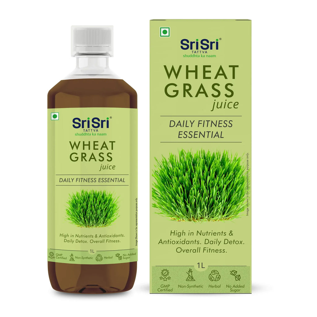 Sri Sri Tattva Ayurvedic Wheat Grass Juice 1 Litre