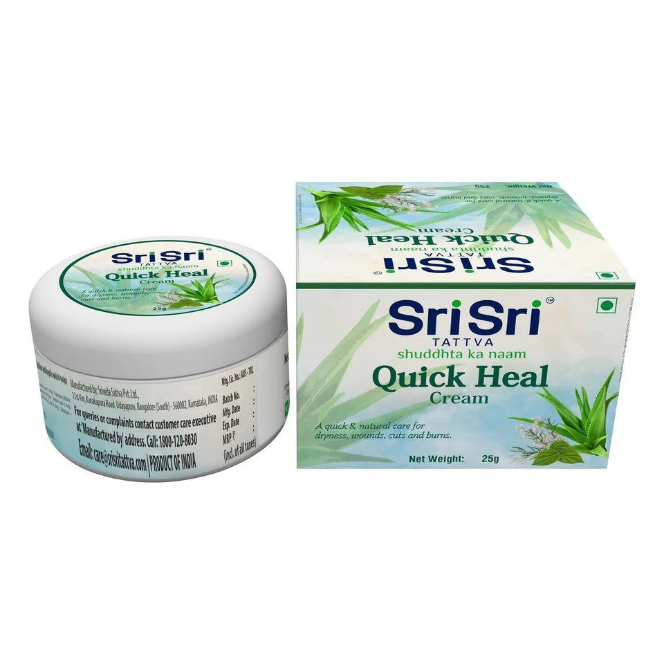Sri Sri Tattva Ayurvedic Quick Heal Cream
